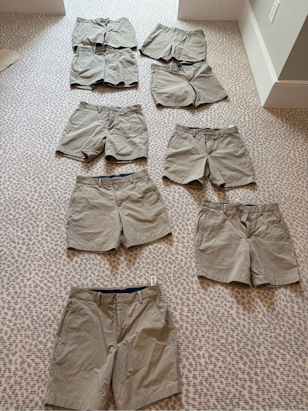 9x pairs Vineyard Vines Men's On the Go Performance Shorts
